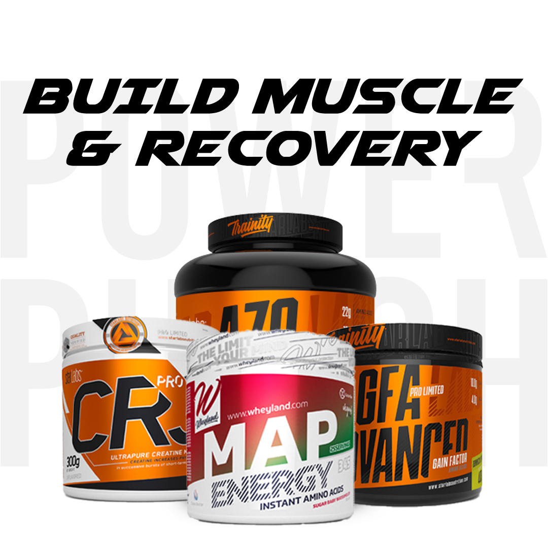 BUILD MUSCLES RECOVERY