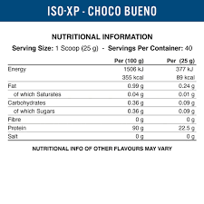 IS0-XP CHOCO BUENO 1KG