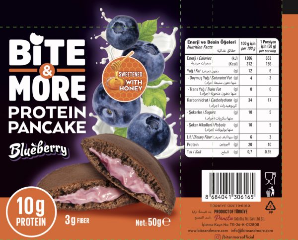 (A) BITE AND MORE PROTEIN PANCAKE(net wt 50g)