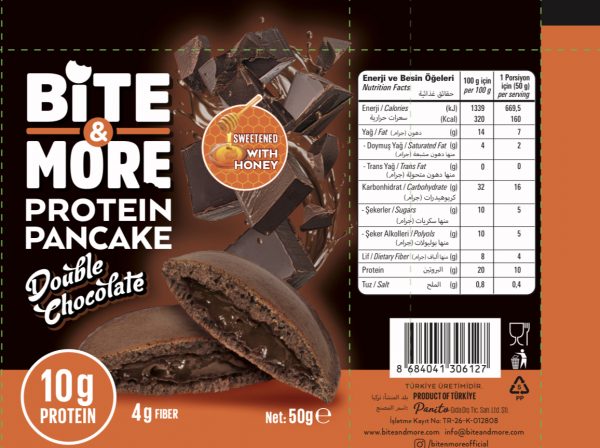 (A) BITE AND MORE PROTEIN PANCAKE(net wt 50g)