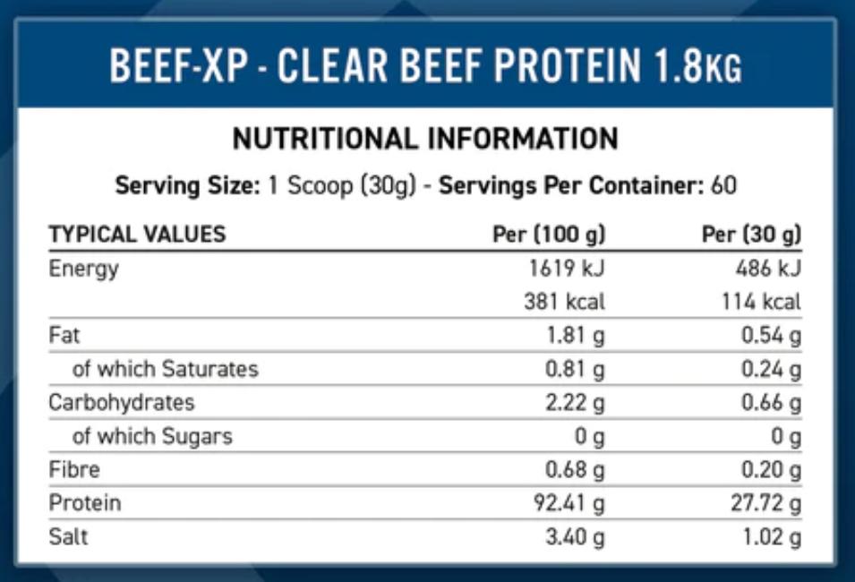 BEEF XP 1.8 KG